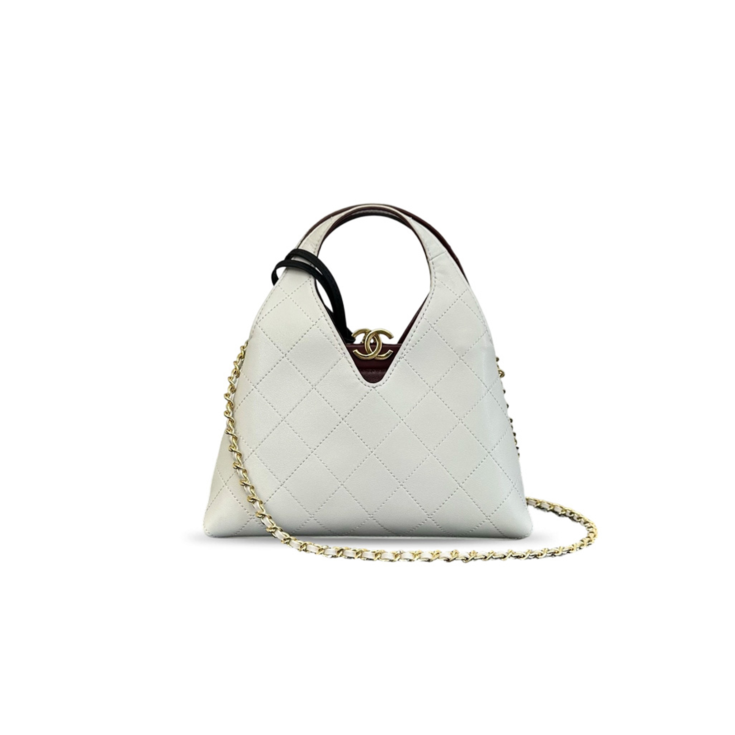 CHANEL MASTER CALFSKIN CHIC LADY SMALL SHOPPING TOTE (23*23*7cm)
